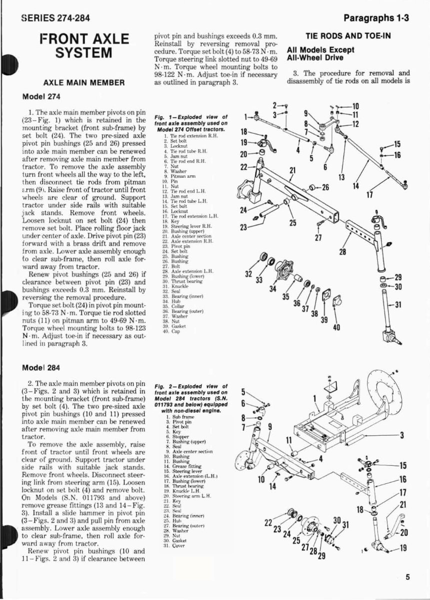 Case IH 284 Tractor Complete Workshop Service Repair Manual preview img 5