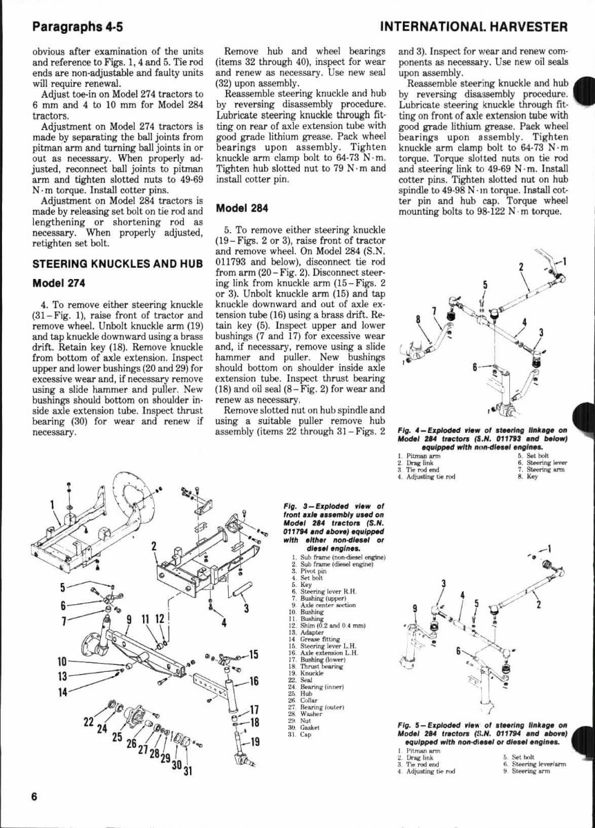 Case IH 284 Tractor Complete Workshop Service Repair Manual preview img 6