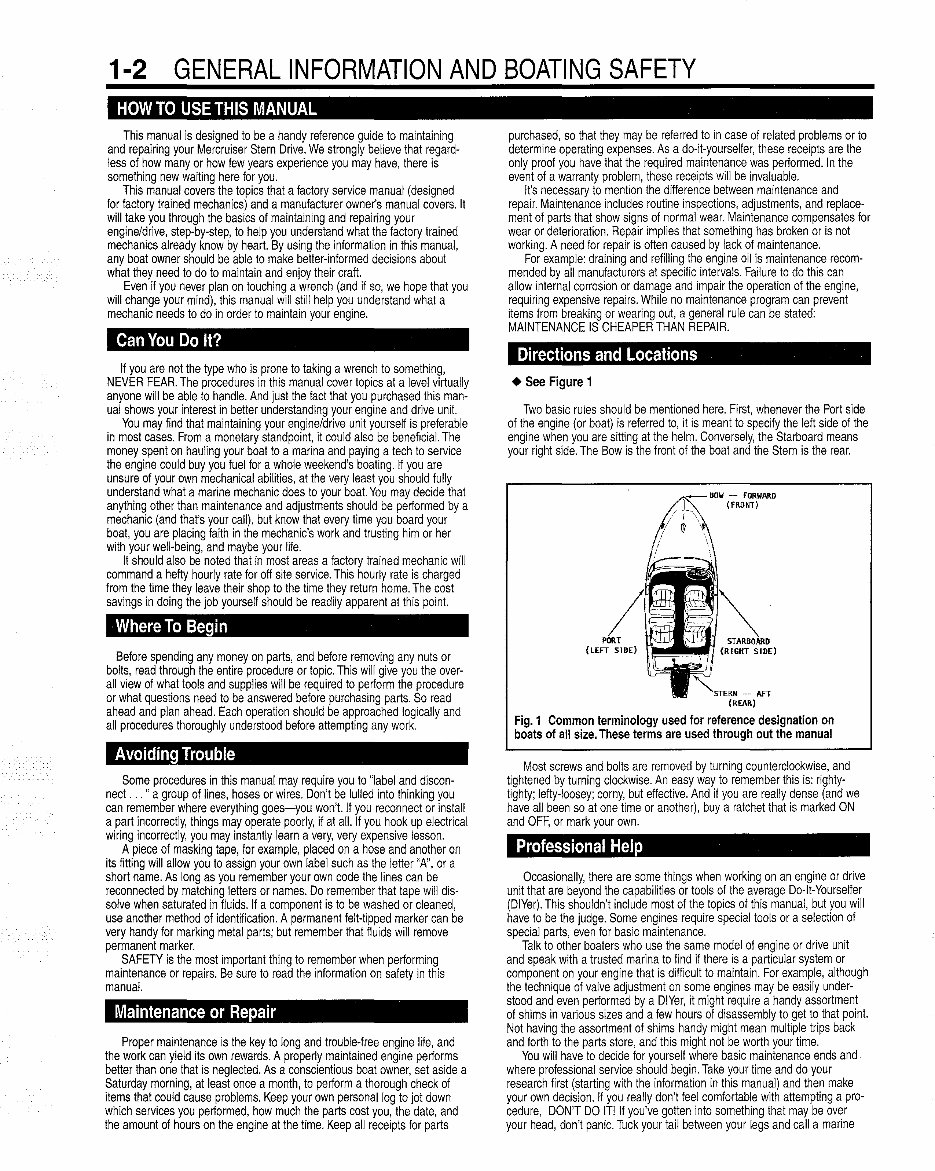 1988-1998 Mercruiser Bravo I II III Outdrives Sterndrives Service & Repair Manual preview img 4