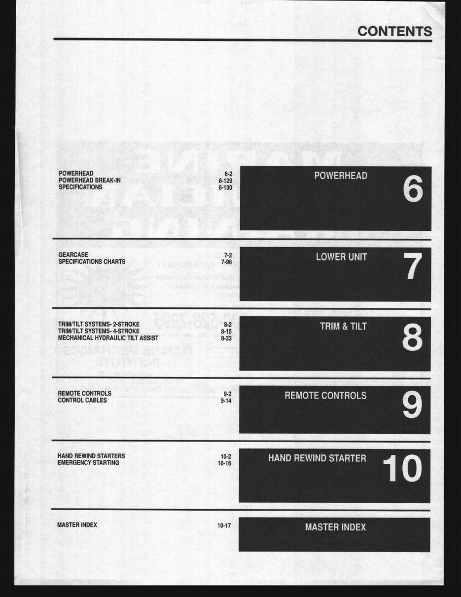 2002-2006 Johnson Evinrude 3.5-250 HP Outboards OEM Service & Repair Manual preview img 2
