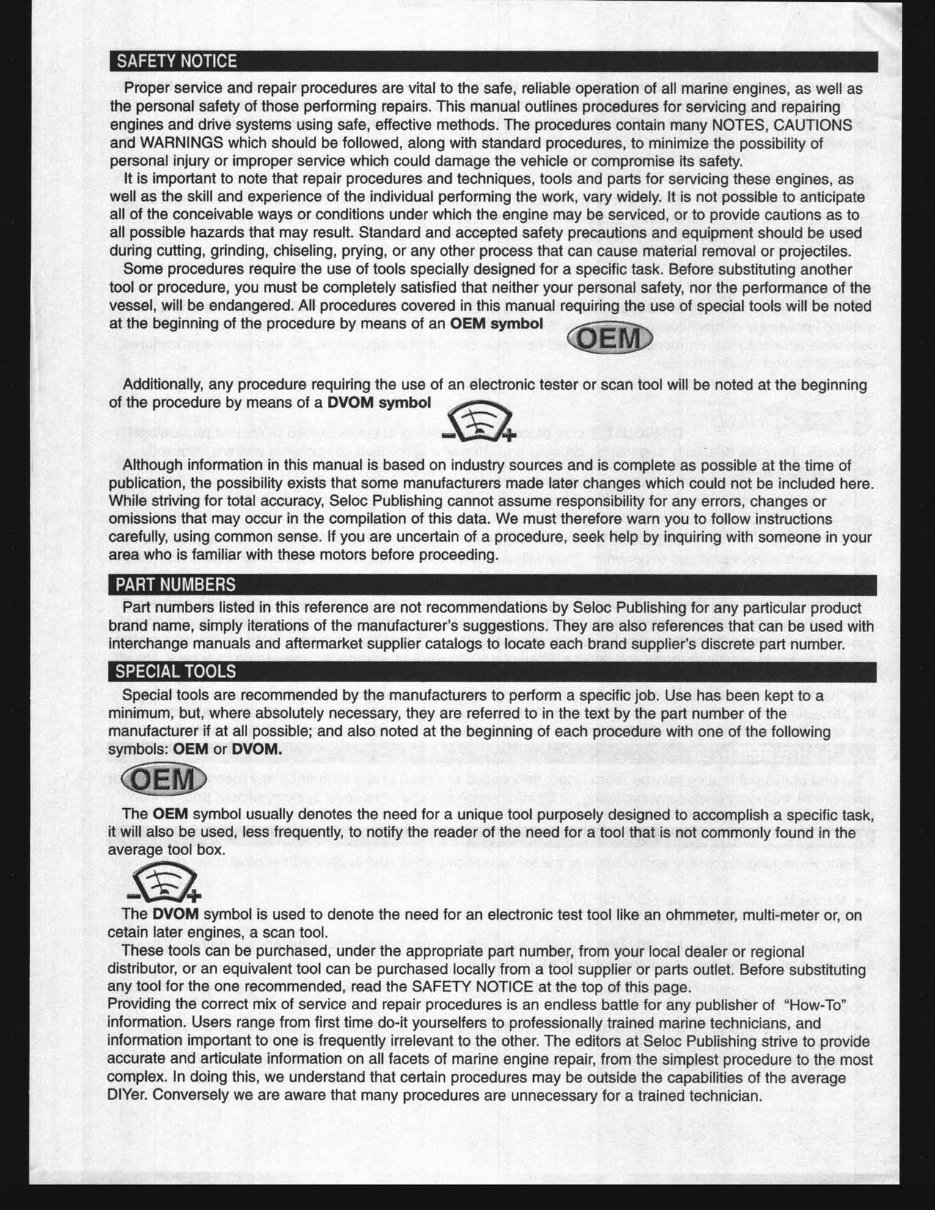 2002-2006 Johnson Evinrude 3.5-250 HP Outboards OEM Service & Repair Manual preview img 3