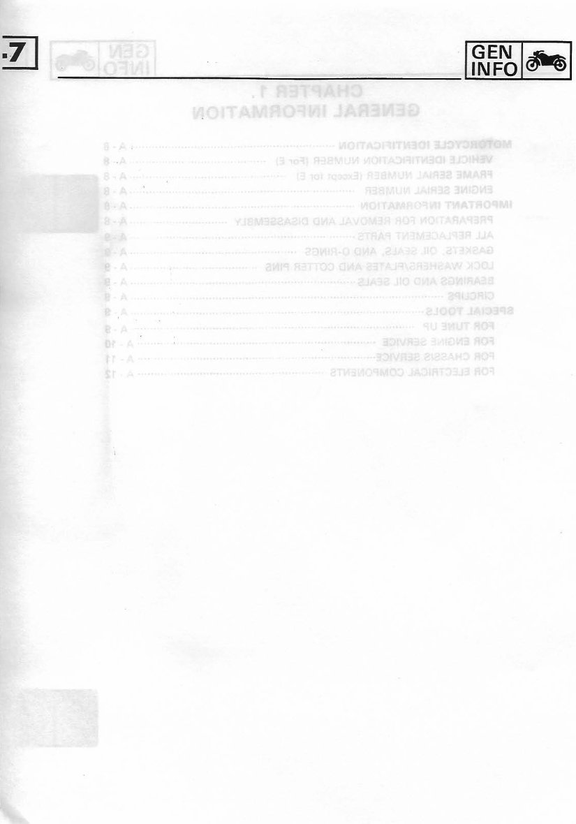 Yamaha Xt500e / Xt600e Service Repair Manual preview img 9