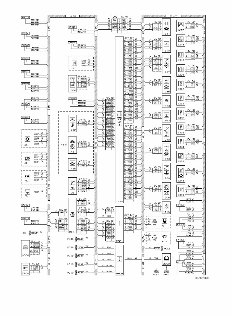 Citroen C4 Picasso wiring wire diagrams manual - in SPANISH preview img 2