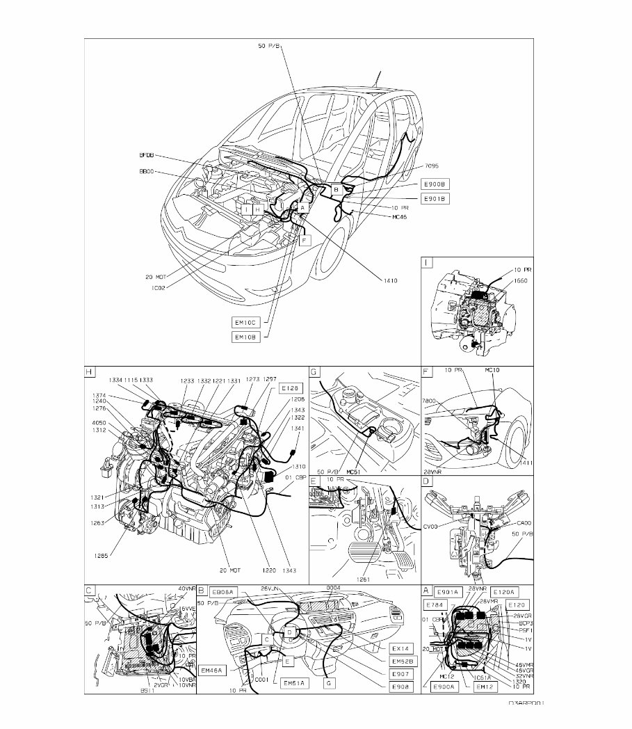 Citroen C4 Picasso wiring wire diagrams manual - in SPANISH preview img 3