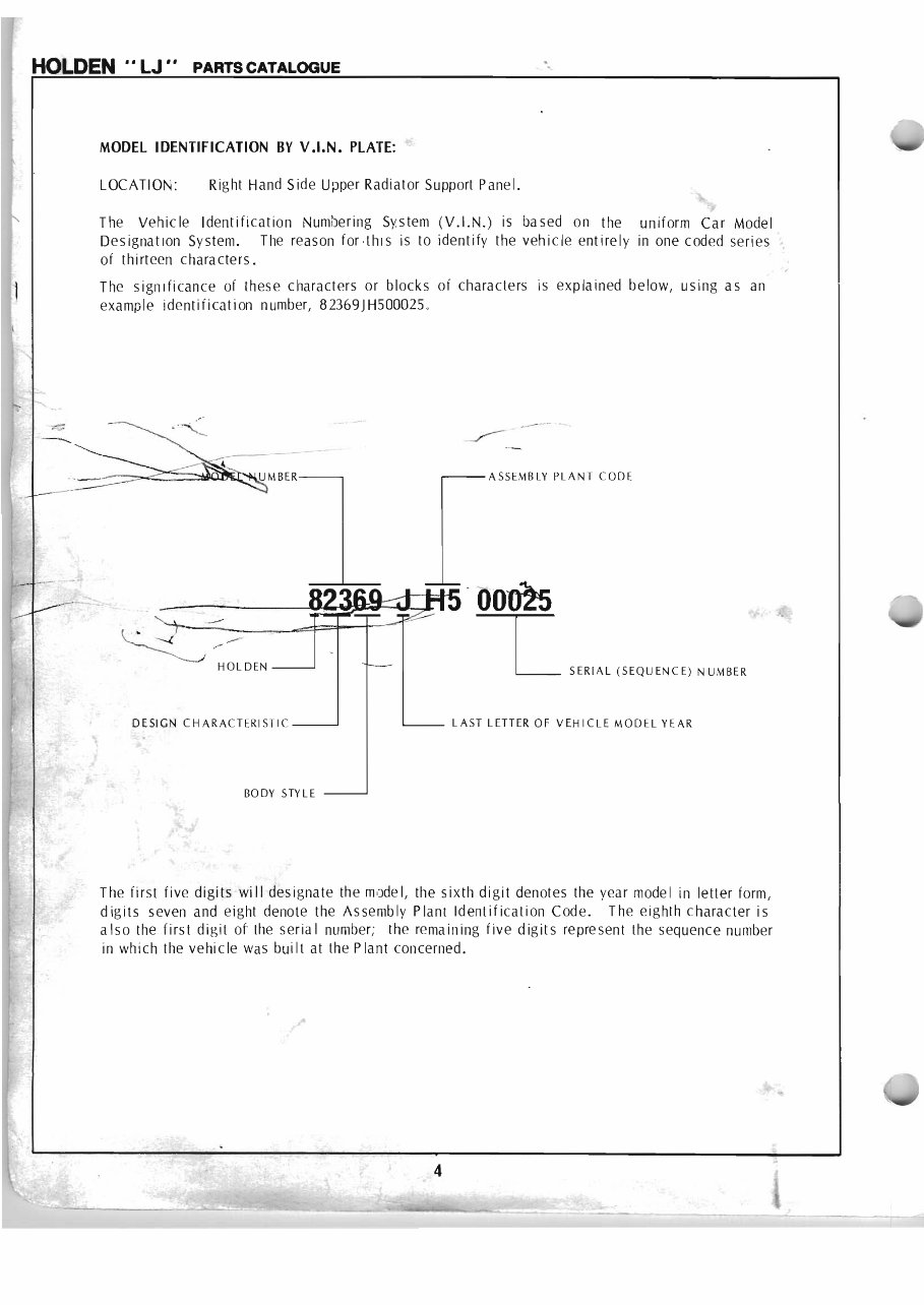 1972-1974 Holden Torana LJ Inc XU1 Parts Catalog preview img 5