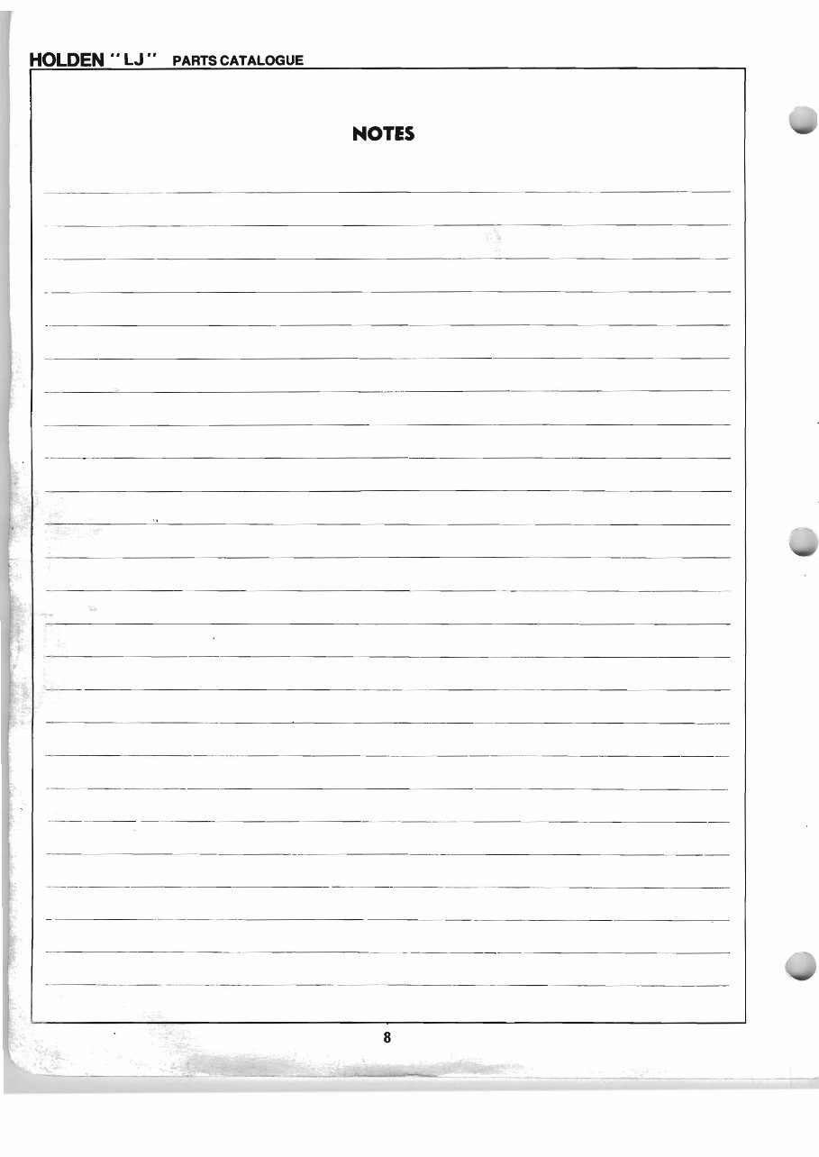 1972-1974 Holden Torana LJ Inc XU1 Parts Catalog preview img 9