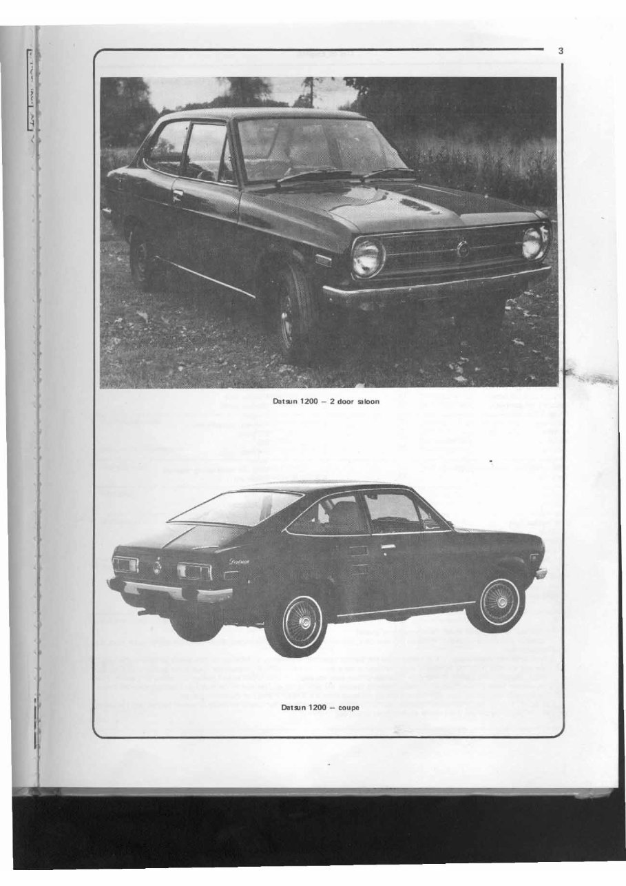 1969-1973 Datsun 1200 Range Service & Repair Manual preview img 4