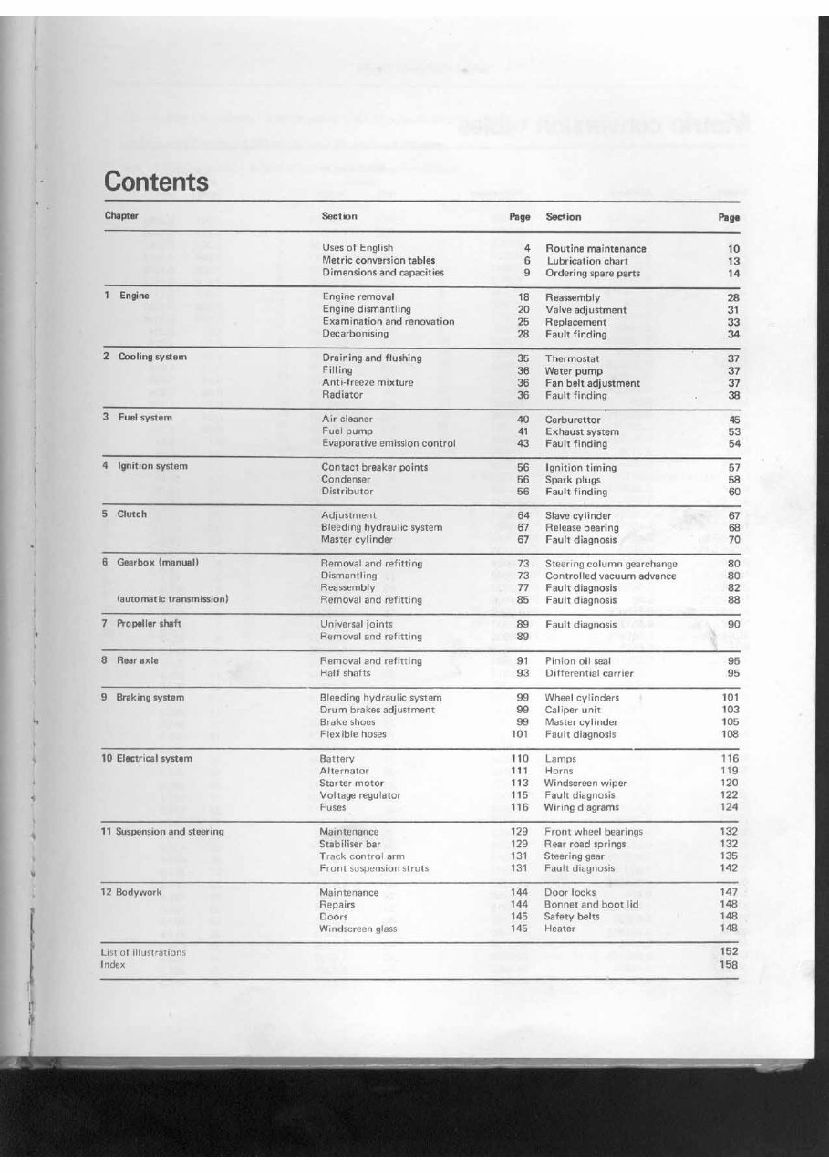 1969-1973 Datsun 1200 Range Service & Repair Manual preview img 6