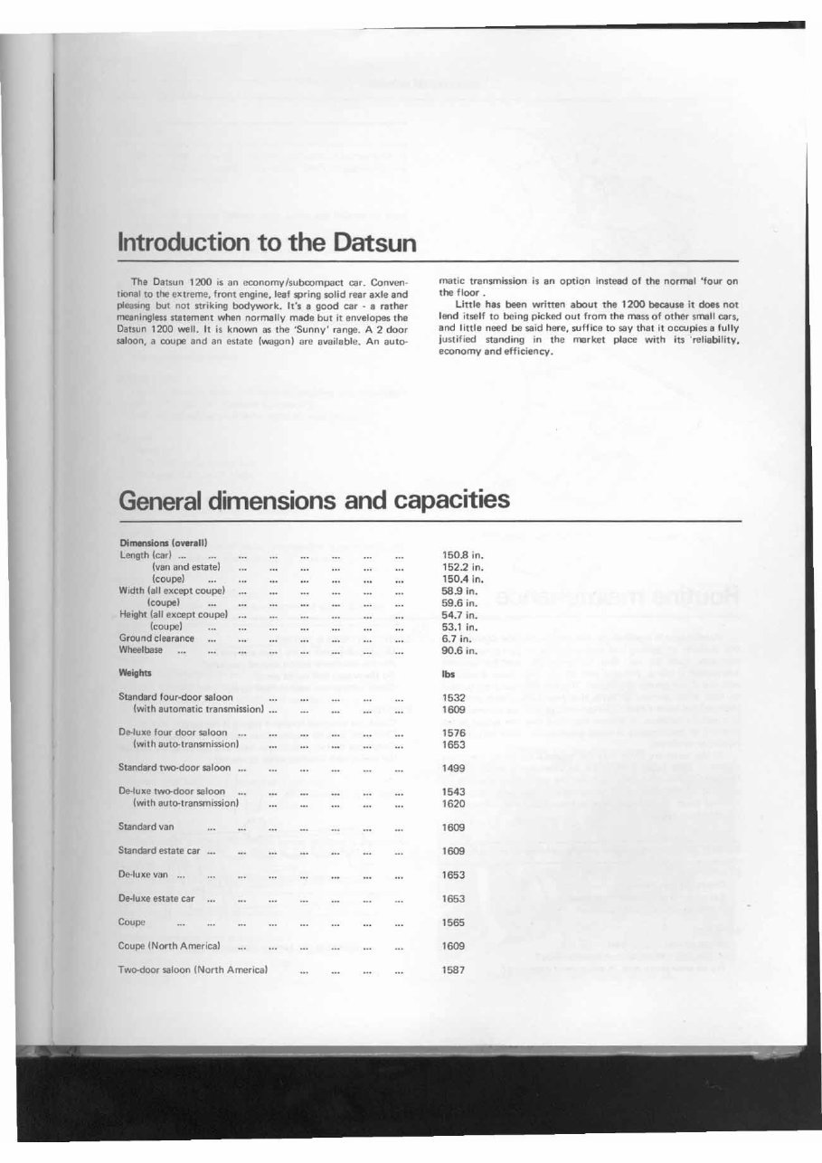 1969-1973 Datsun 1200 Range Service & Repair Manual preview img 9