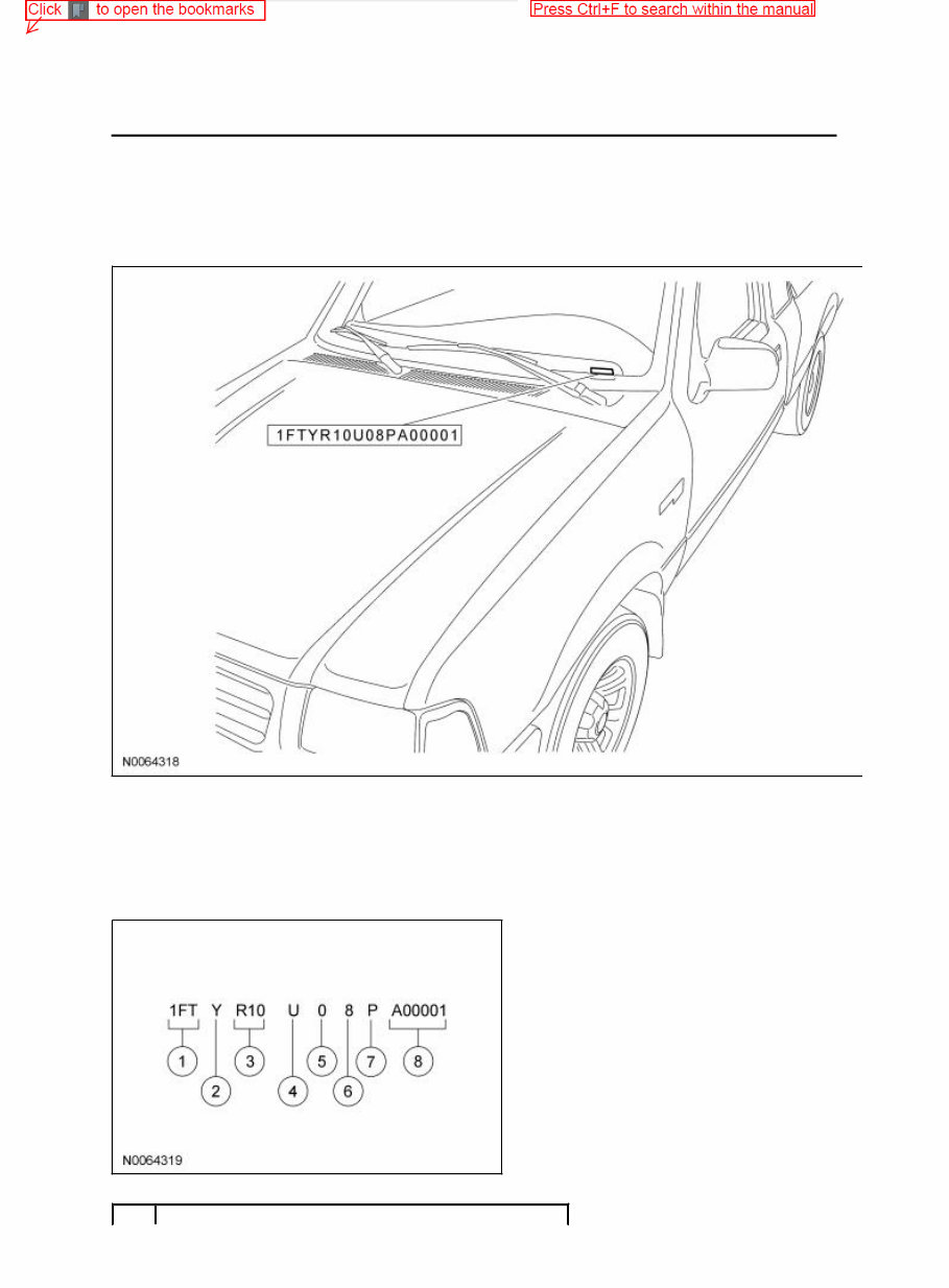 2008 Ford Ranger Service & Repair Manual preview img 1