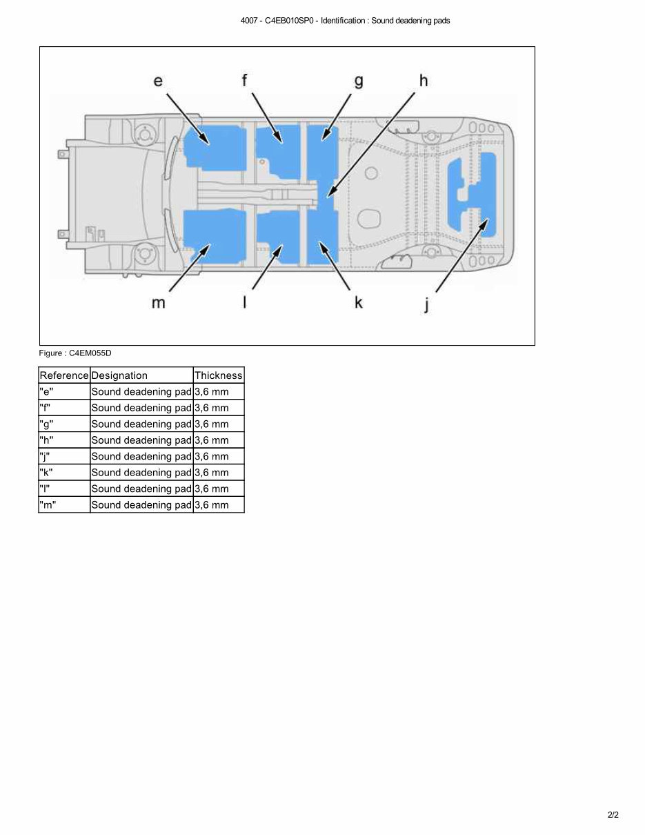 2012 PEUGEOT 4007 Service and Repair Manual preview img 3