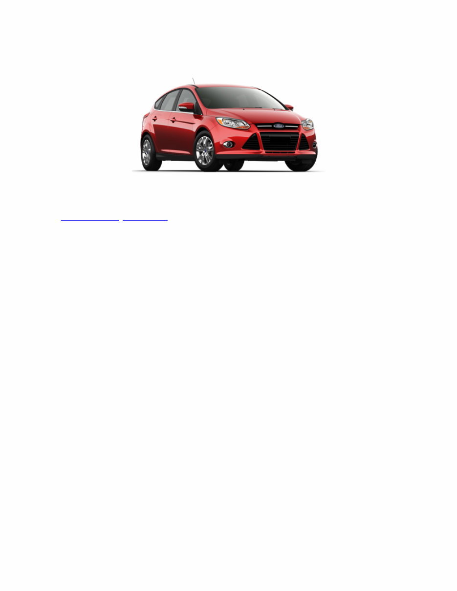 2014 Ford Focus - DH (C346 NA) Service & Repair Manual preview img 1