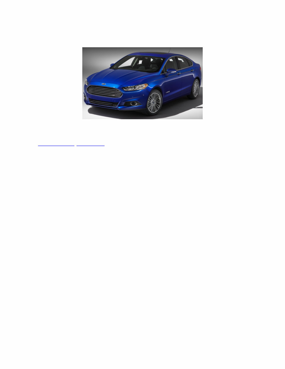 2014 Ford Fusion Hybrid/Energi Service & Repair Manual preview img 3