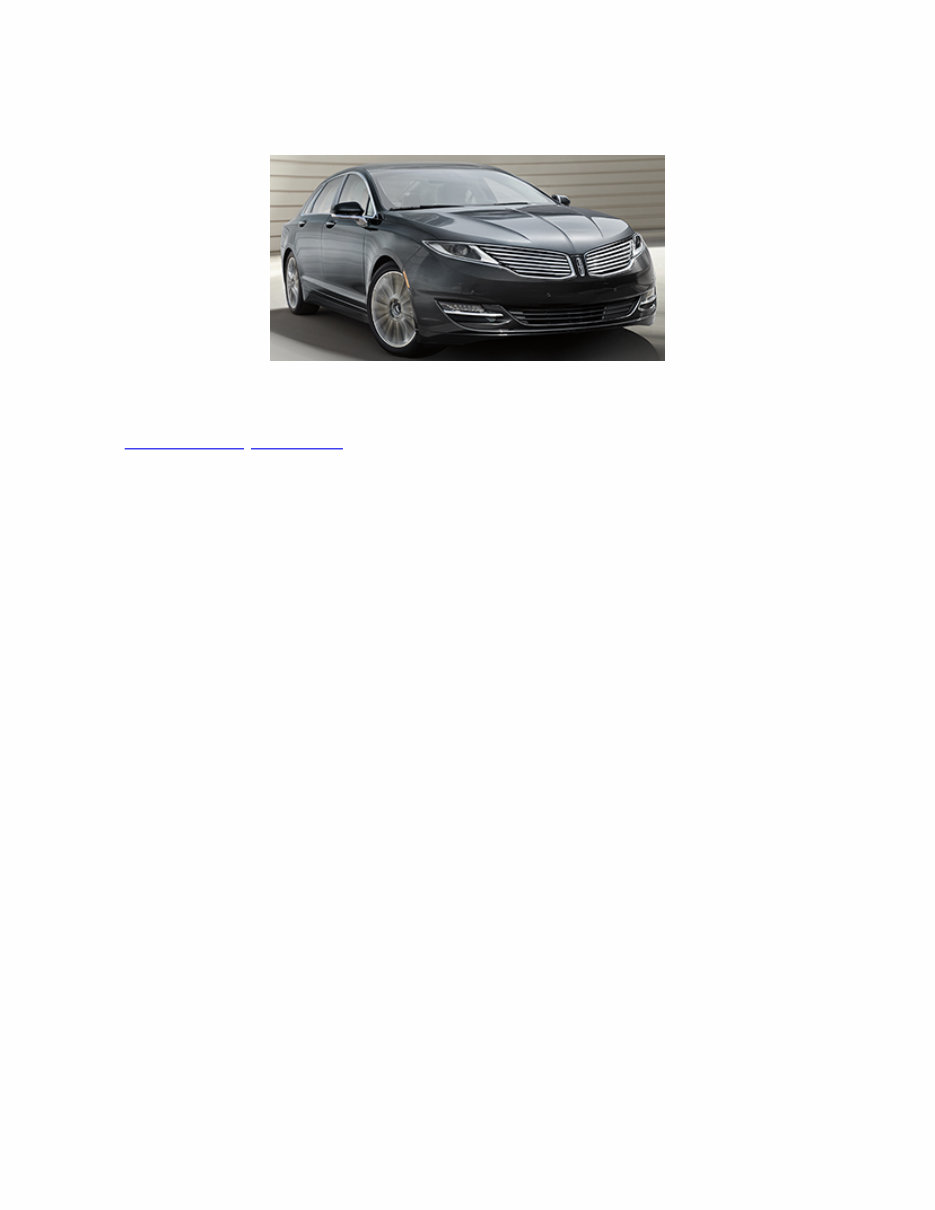 2016 Lincoln MKZ Hybrid Service & Repair Manual preview img 1