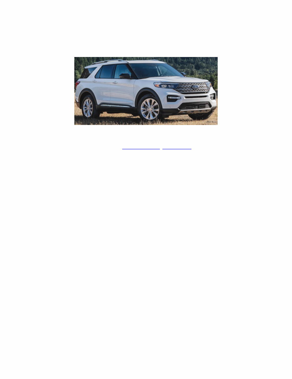 2023 Ford Explorer - TW (U625 NA) Service & Repair Manual preview img 1