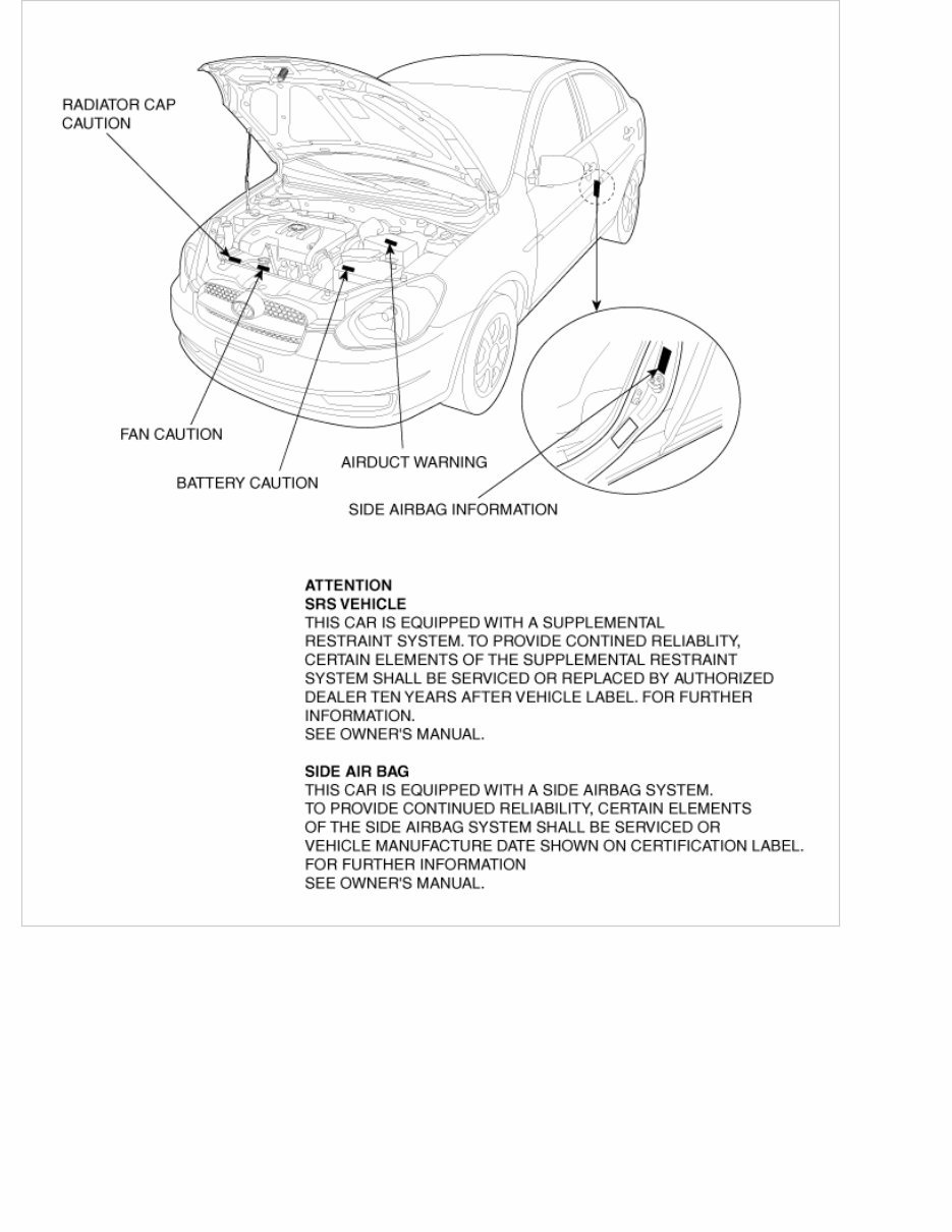 2006 Hyundai ACCENT (MC) G 1.6 DOHC Service & Repair Manual preview img 4