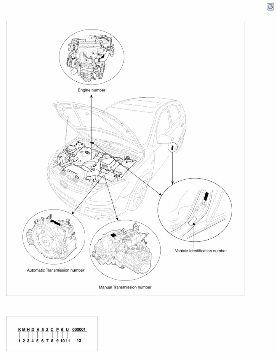2009 Hyundai ELANTRA TOURING (FD) G 2.0 MPI Service & Repair Manual preview img 1