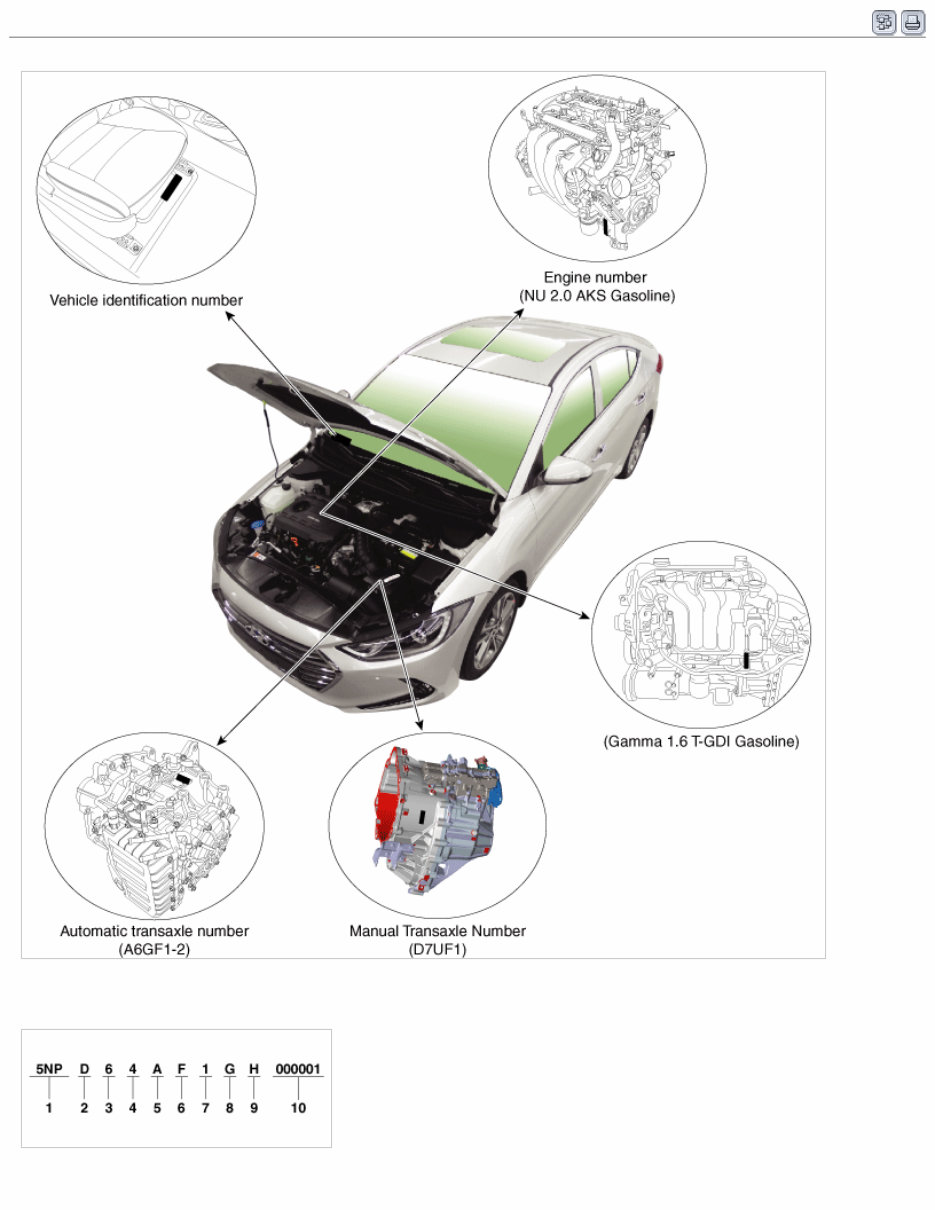 2017 Hyundai ELANTRA (AD) G 1.6 T-GDI Service & Repair Manual preview img 2
