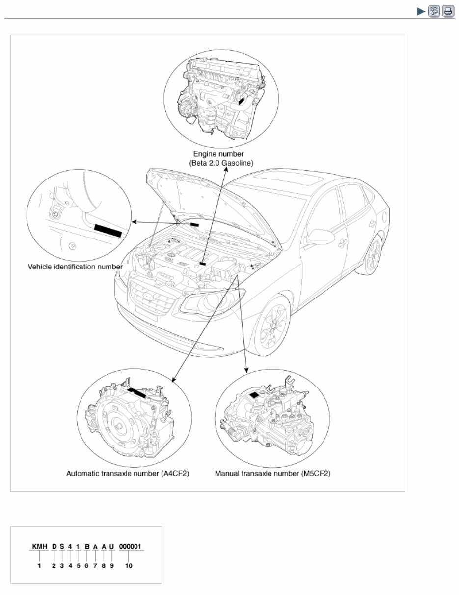 2010 Hyundai ELANTRA (HD) G 2.0 DOHC Service & Repair Manual preview img 1