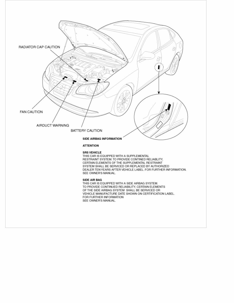 2009 Hyundai ELANTRA (HD) G 2.0 DOHC Service & Repair Manual preview img 4