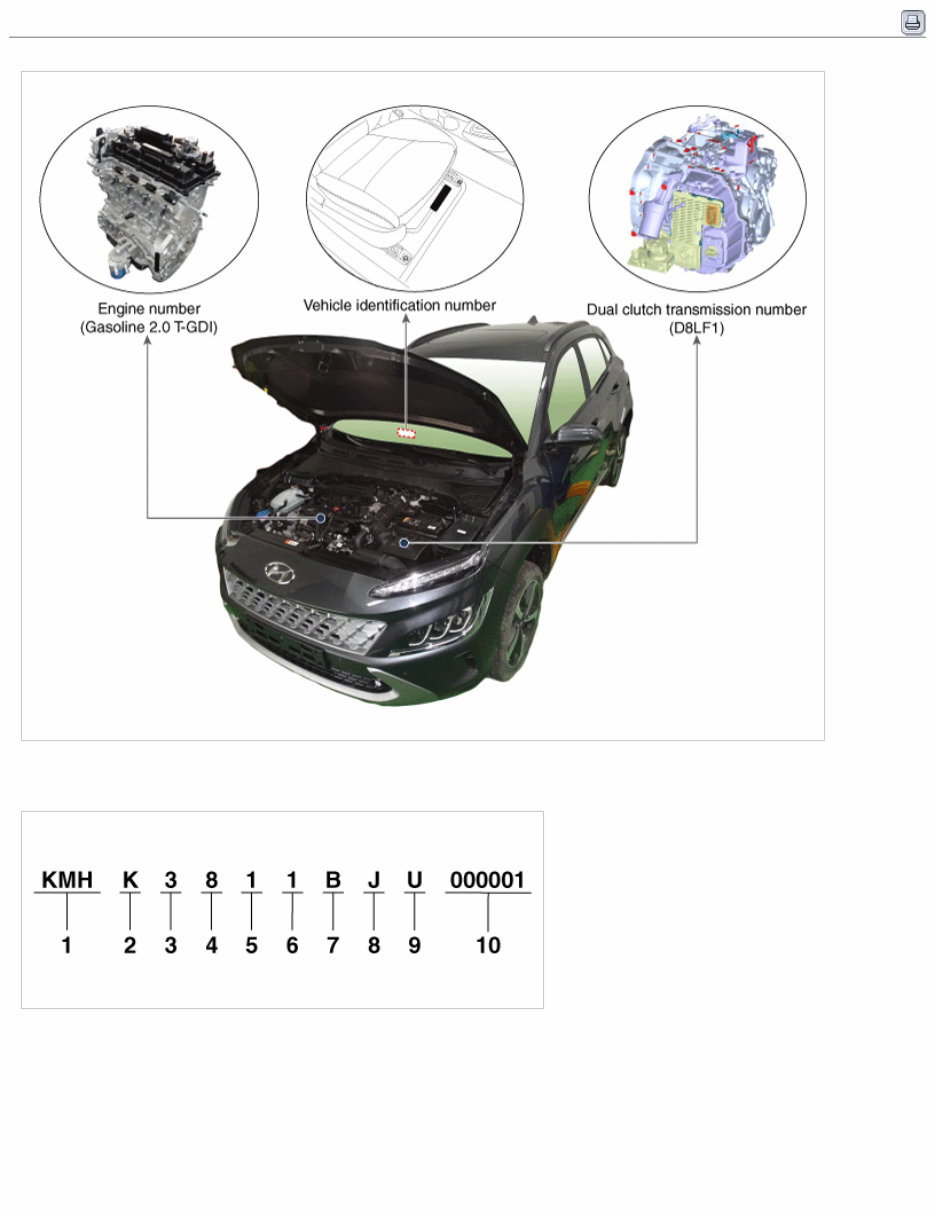 2023 Hyundai KONA N (OS N) G 2.0 T-GDI THETA II Service & Repair Manual preview img 2