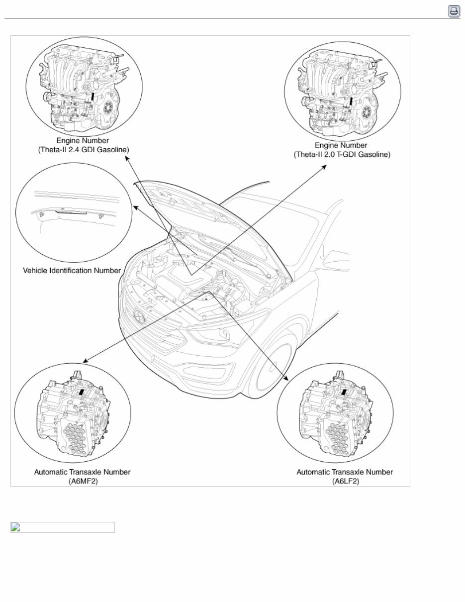 2013 Hyundai SANTAFE SPORT (DMA) G 2.0 T-GDI Service & Repair Manual preview img 2