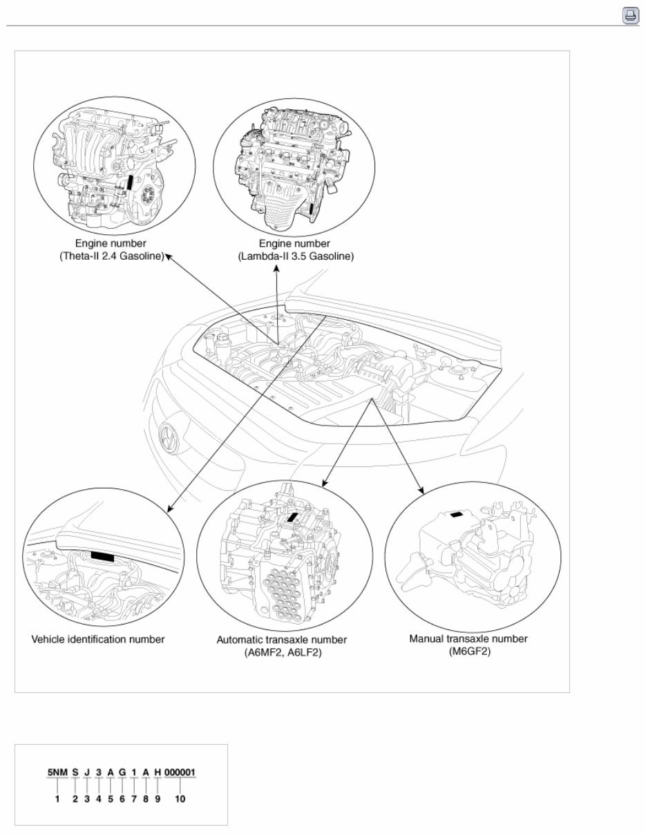 2011 Hyundai SANTAFE (CM) G 2.4 DOHC Service & Repair Manual preview img 1
