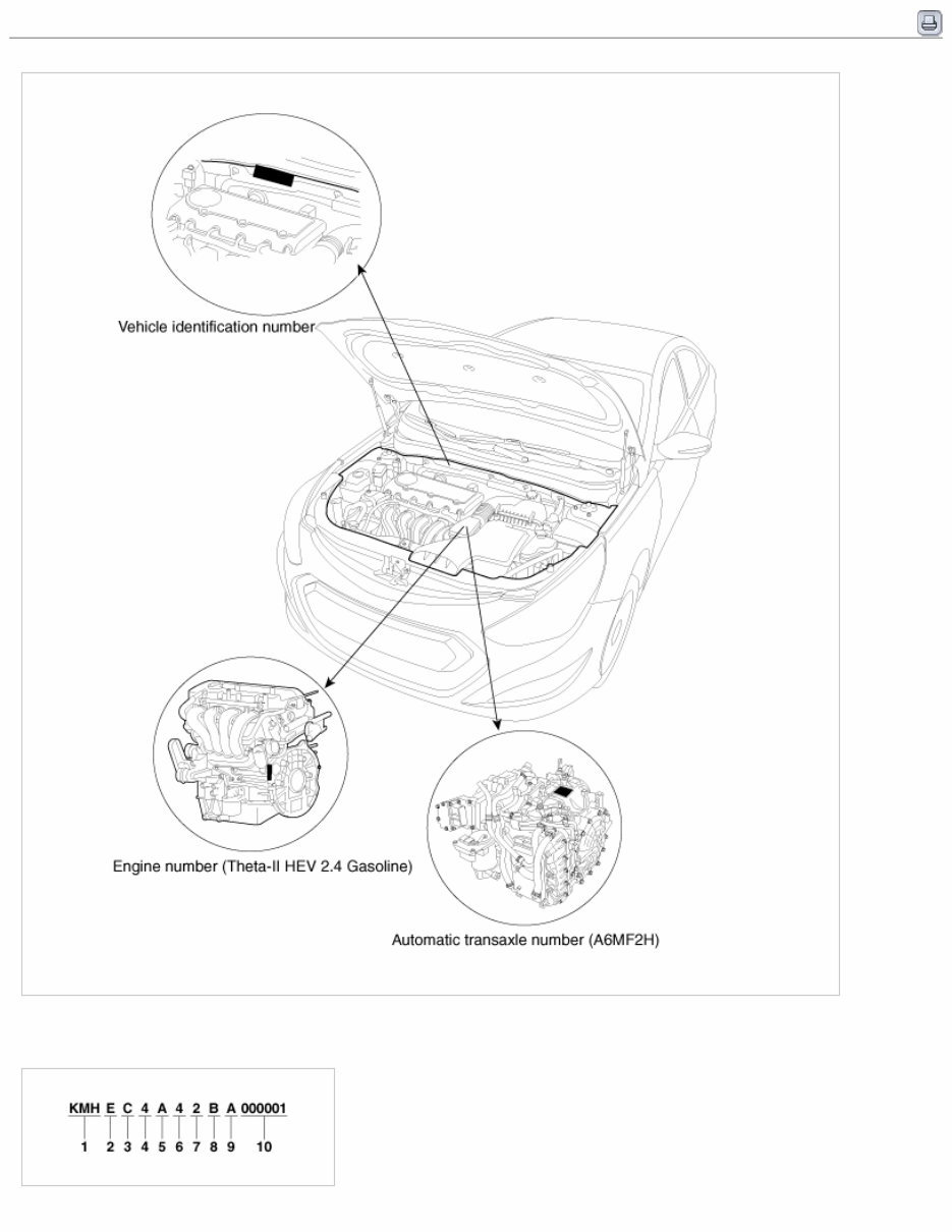 2011 Hyundai SONATA Hybrid (YF HEV) G 2.4 HEV Service & Repair Manual preview img 7