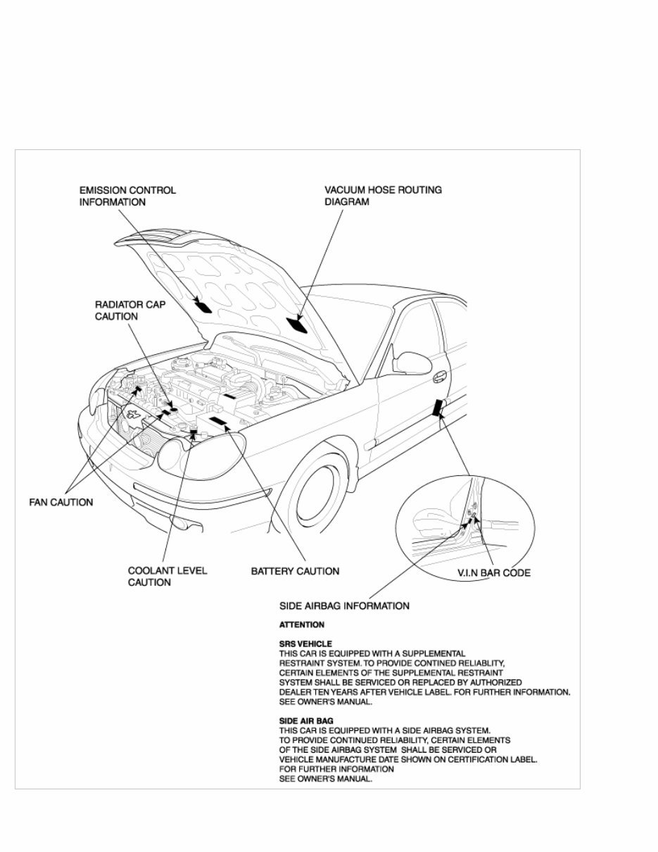 2005 Hyundai SONATA (EF) G 2.4 DOHC Service & Repair Manual preview img 4