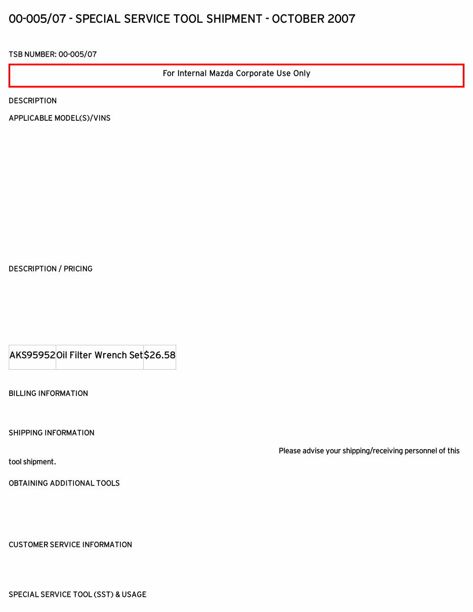 2005 Mazda MPV (LW) Service & Repair Manual preview img 7