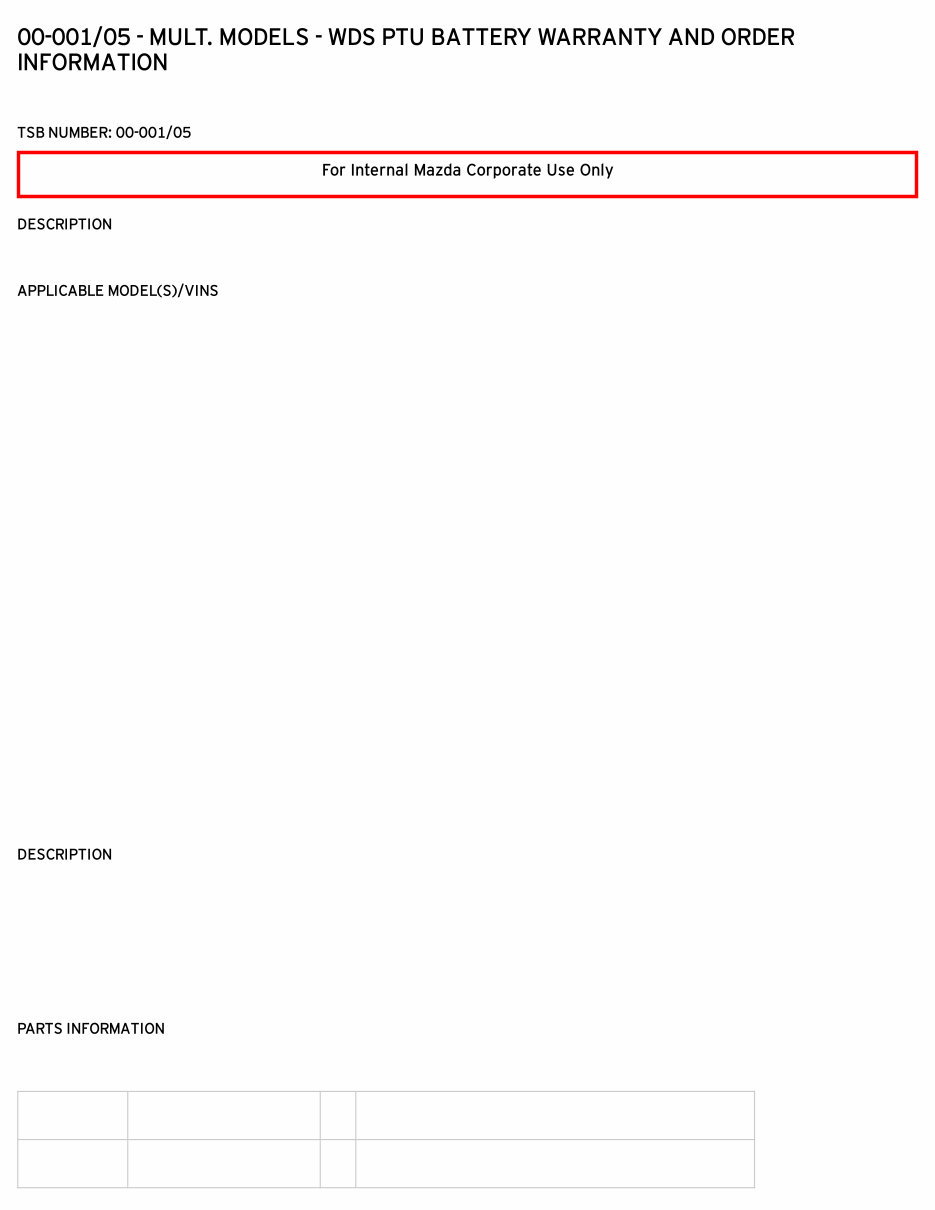2002 Mazda TRIBUTE (UU) Service & Repair Manual preview img 8