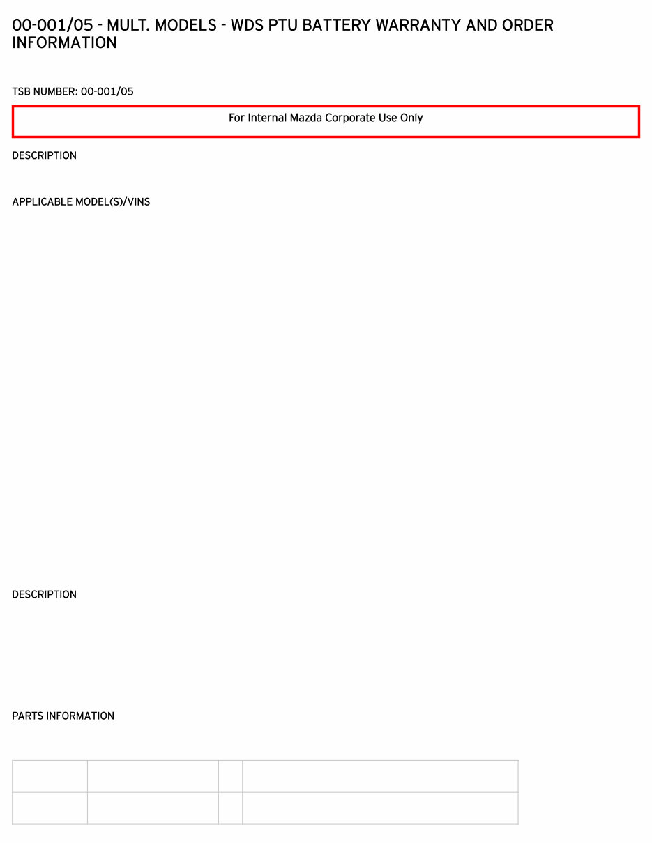 2000 Mazda B2500 (YR) Service & Repair Manual preview img 3