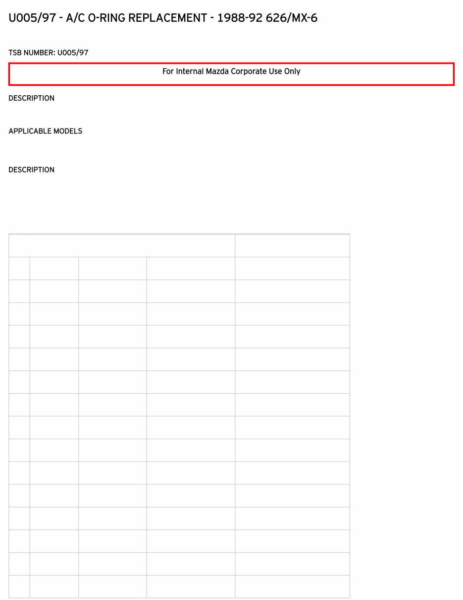 1989 Mazda 626 (GD) Service & Repair Manual preview img 1