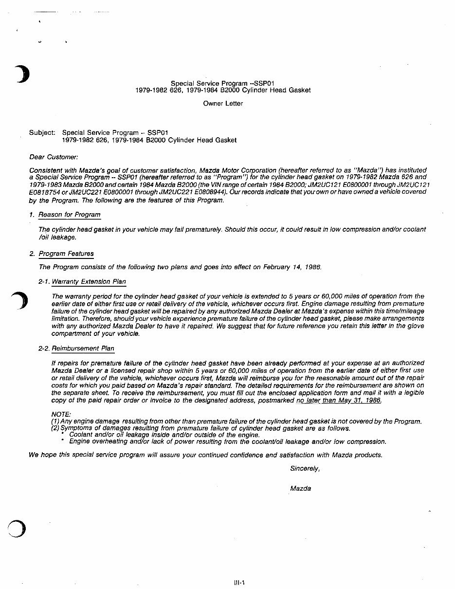 1983 Mazda B2000 (UC) Service & Repair Manual preview img 6