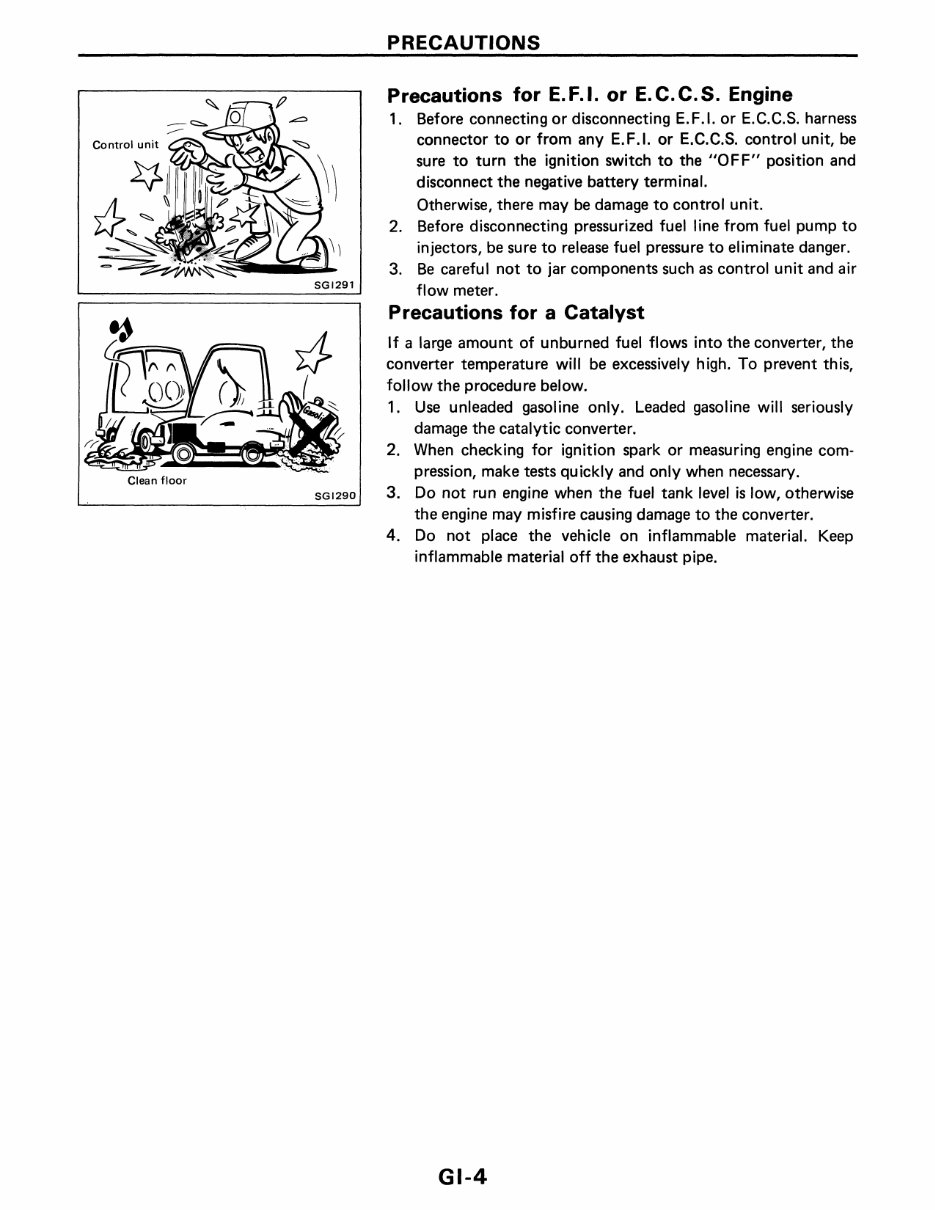 1989 Nissan Sentra Service & Repair Manual preview img 6