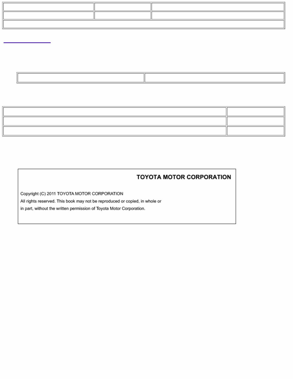 2012 Toyota 4Runner Service & Repair Manual preview img 1